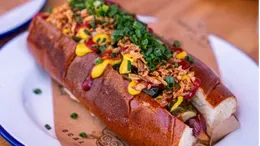 Hot dog american boy