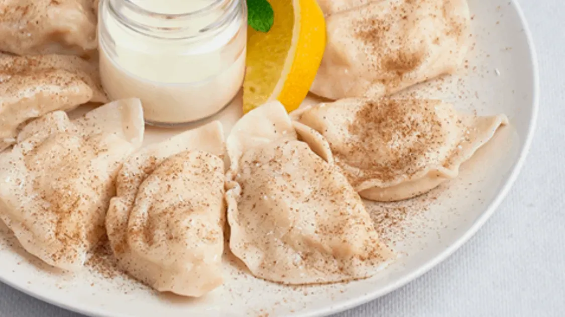 Pierogi z jabłkami 5 szt.