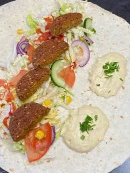 Falafel talerz