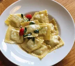 Ravioli Ze Szpinakiem