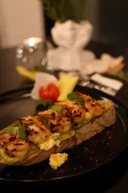 19.Bruschetta z krewetkami