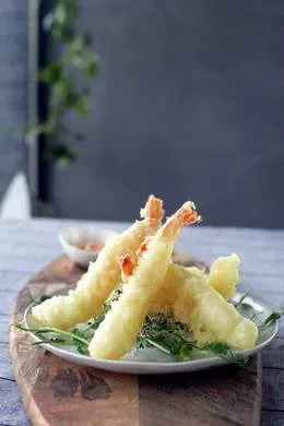 Krewetki w tempurze