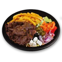 Talerz Kebab Standard z baraniną