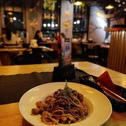 Makaron spaghetti z kurczakiem
