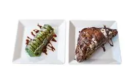 73 - baklawa czekoladowa + pistacjowa