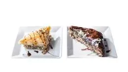 72 - baklawa orzechowa + czekoladowa