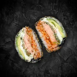 Sushi BurgerPieczony łosoś