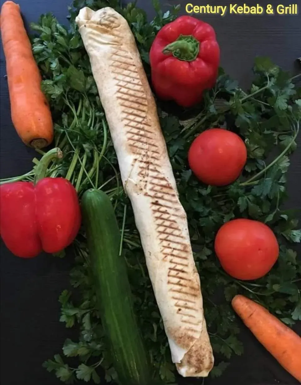 Kebab Tortilla Rollo mega