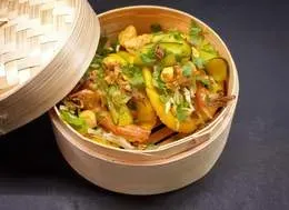 Bao z krewetkami