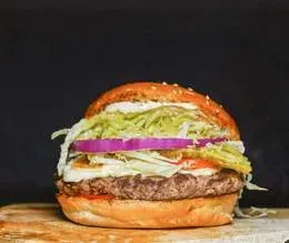 Blue burger
