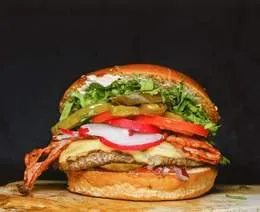 Tex mex burger