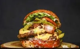 Tex-mexsmashed burger