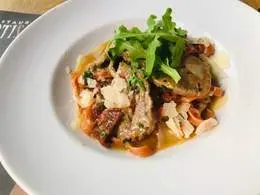 Czerwone tagliatelle z suszonych pomidorów