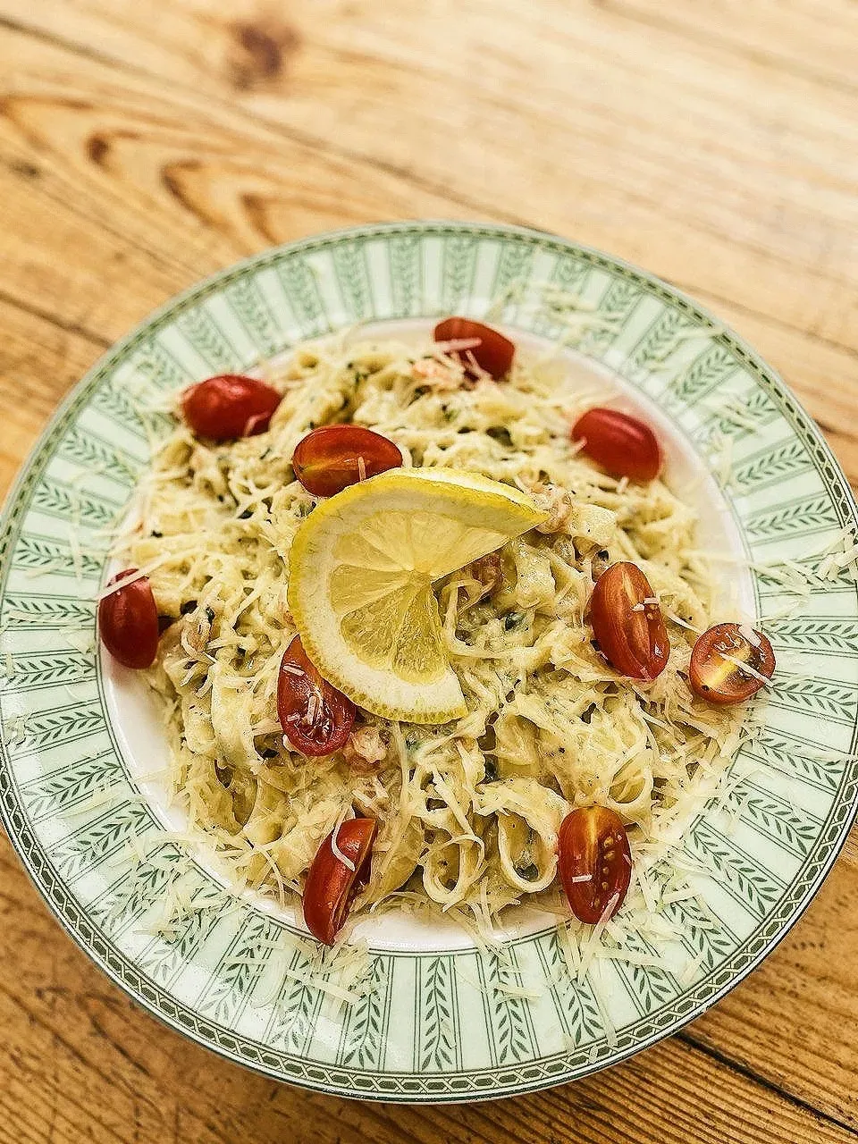 Pasta z krewetkami