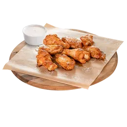 Chicken Wings z sosem czosnkowym