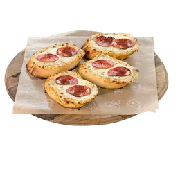 Pieczywo czosnkowe z serem i pepperoni