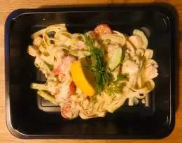 Tagliatelle al salmone