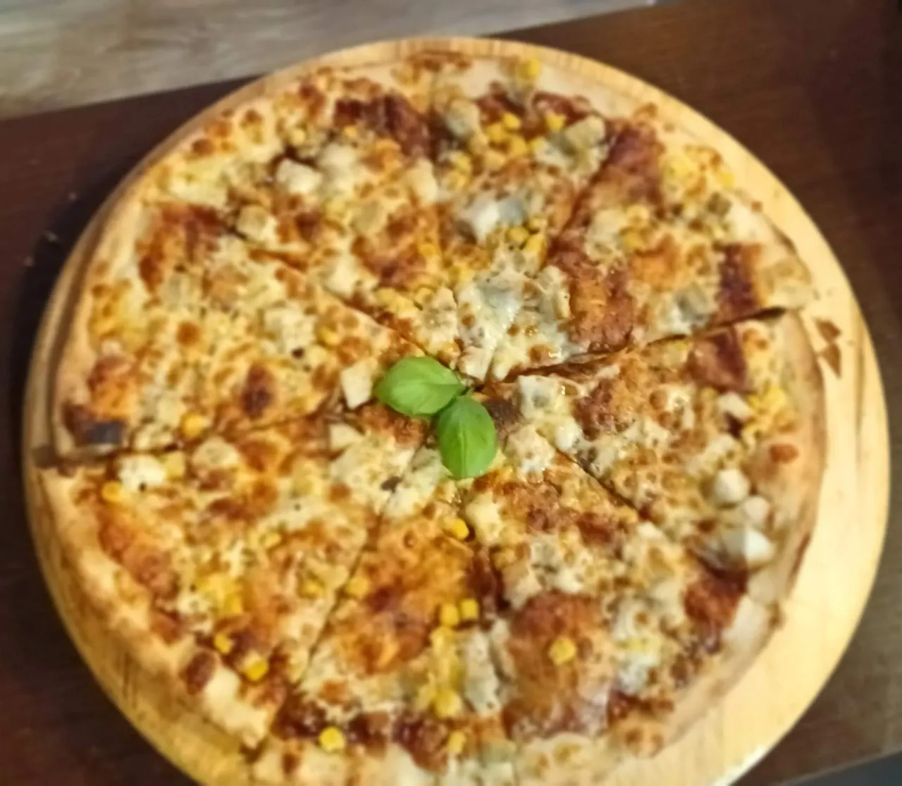 Pizza grillowany kurczak