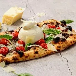 Bruschetta truflowa z Burratą