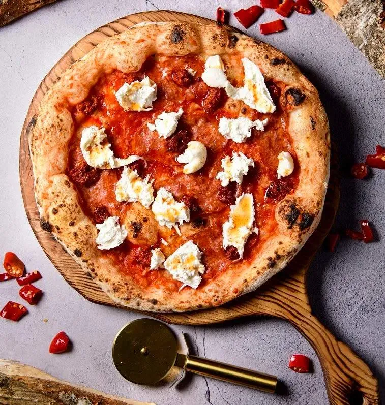 Pizza Burrata Miodowa