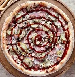Pizza Kiełbaski BBQ 32cm