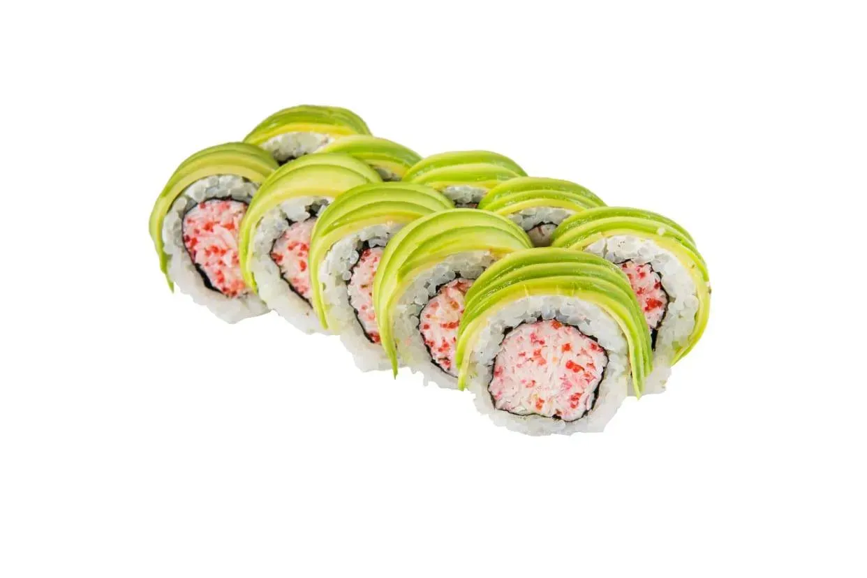 California Gold sałatka surimi owinięta awokado 10szt