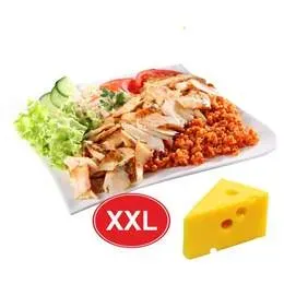 Ankara XXL danie z mięsem mieszanym i serem