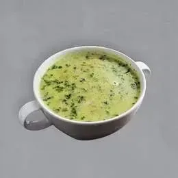 Mushroom palak soup