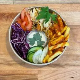 Shawarma na talerzu