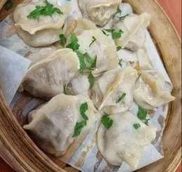 Pierogi z indykiem i grzybami mun