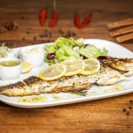 GRILLED SEA BASS