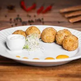 CREAMY MUSHROOM BALLS