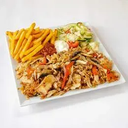 Kebab talerz z kurczakiem