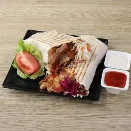 Mega kebab na cienkim kurczak