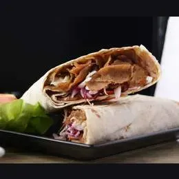 Mega kebab na cienkim wołowina