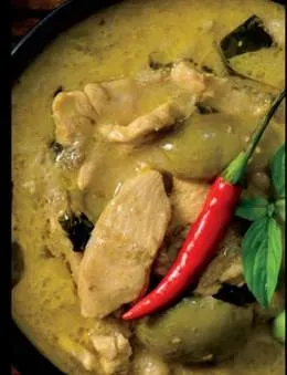 Zielone curry z kaczką