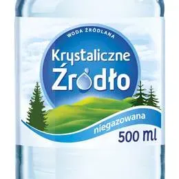 woda niegazowana 0,5l