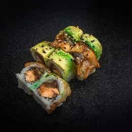 Fusion California Sake Unagi Roll (8 sztuk)