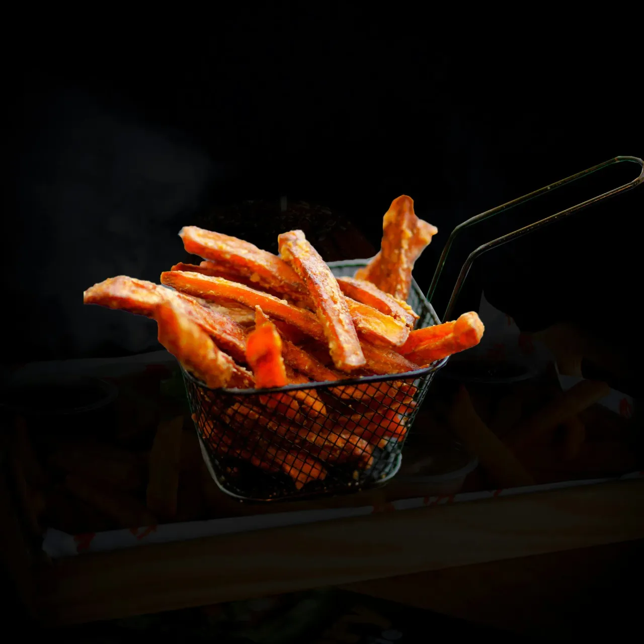 Frytki z batatów małe 150g