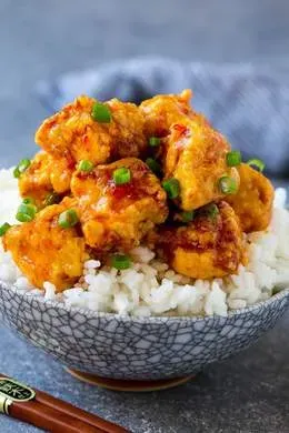 Vegański KFC czyli Korean Fried Cauliflower (danie wegańskie)