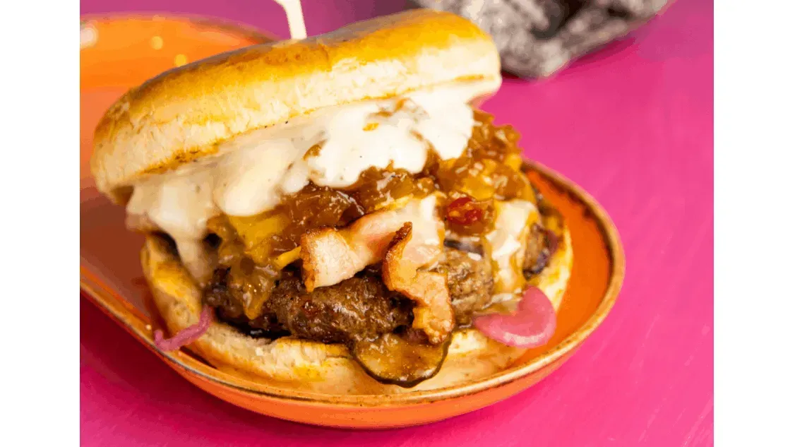 Burger blue R