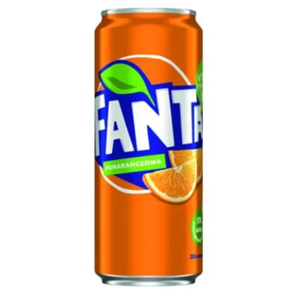Fanta napój gazowany o smaku pomarańczowym