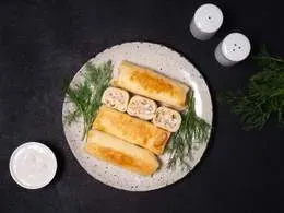 Naleśniki z łososiem i serem - 3 szt (250 g)
