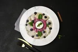 Pierogi z jagodami - 10 szt (330 g)