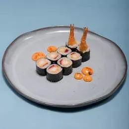 7.Hosomaki krewetka w tempurze