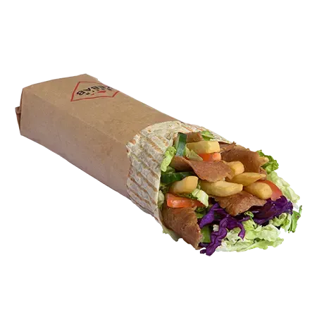 Kebab tortilla fryto