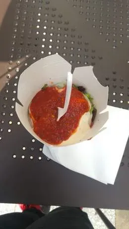 Kebab box z mięsem mieszanym