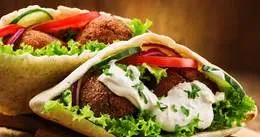 Kebab wegetariańskie w bułce