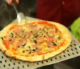 Cotto e funghi