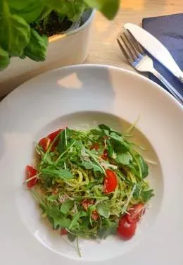 Spaghetti Pesto Rucola